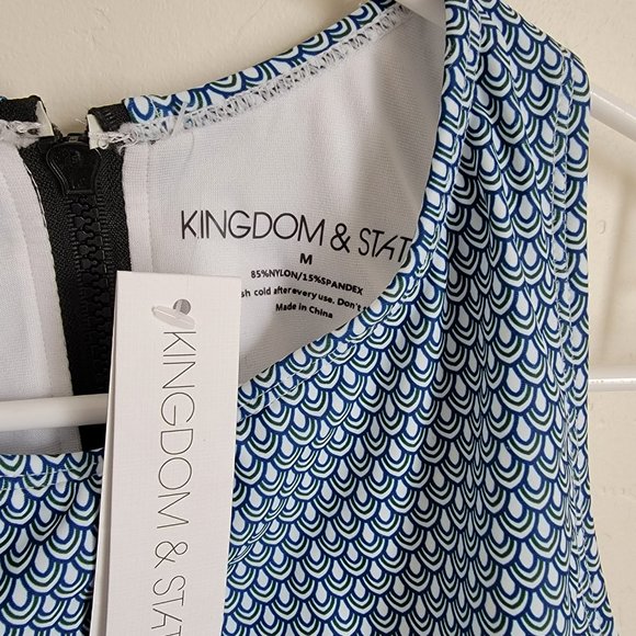 Kingdom & State Crop Swim Top - Picture 2 of 3